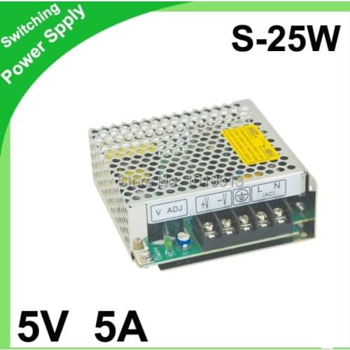 5V DC 5A 25W LED Strip Light Display Switch Power Supply Driver High Quality Accessories