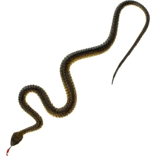 5pcs Lifelike Rubber Snake Toy Halloween Gag Prank Fake Scary Animal 17 Inch