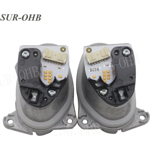 63117394905 Left 1305715383 Indicator Cornering light module LCI LED headlights right 7394906 63117394906 1305715384 for 6er F06