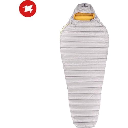 AEGISMAX Ultra Dry Goose Down Filled Mummy Ultralight Waterproof Camping light weight Sleeping Bag