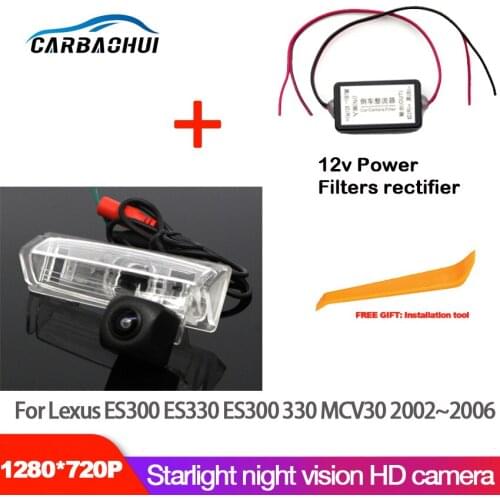 Car Rear View Back Up Reverse Parking Camera For Lexus GS300 GS400 GS430 GS300 400 430 (JZS160 UZS161) 1998~2005 HD Night Vision