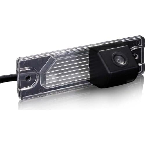 Car camera back up reverse parking rear view camera for Renault Koleos Samsung QM5 HD waterproof license plate light