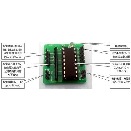 Free Shipping!!! 12V stepper motor driver / 28BYJ48 / import ULN2004 module sensor /Electronic Component