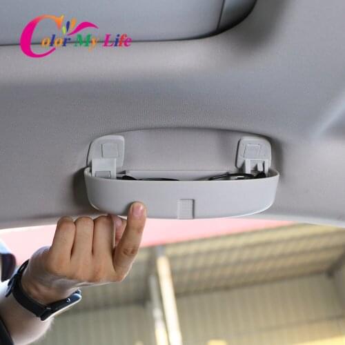 Color My Life Car Glasses Case for Volkswagen VW Golf 7 MK7 Golf7 2014 2015 2016 2017 2018 2019 Sunglasses Holder Accessories