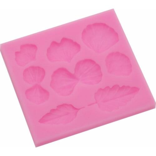 Leaf sugar mold clay cake decoration mold 15-456