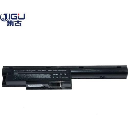 JIGU 6CELLS Laptop Battery For Fujitsu CP516151-01 FMVNBP195 FPCBP323AP FPCBP274 For LifeBook BH531 BH531LB LH531 SH531