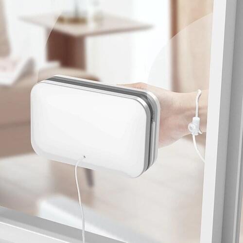 Magnetic Window Cleaning Brush Glass Window Wiper Cleaner Safe Use Double Side Magnetic Brush Window Glass Brush