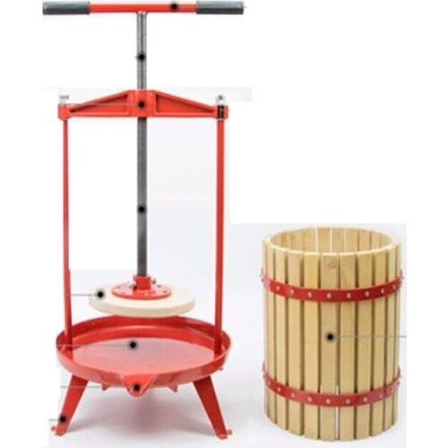 Manual press juice machine DIY grape wine maker juice residue separation Home apple pressing juicer for honey/fruit/vegetable