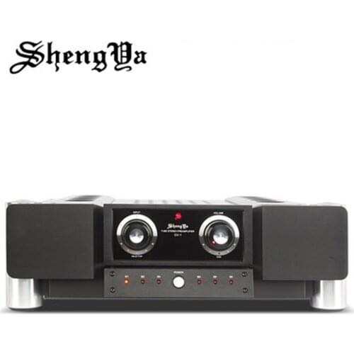 ShengYa CV-1 Fully Balanced Pre amplifierPre AMP Pre-amplifier Preamp Vacuum tube HIFI Pre amp 12AX7 12AU7 balance Tube