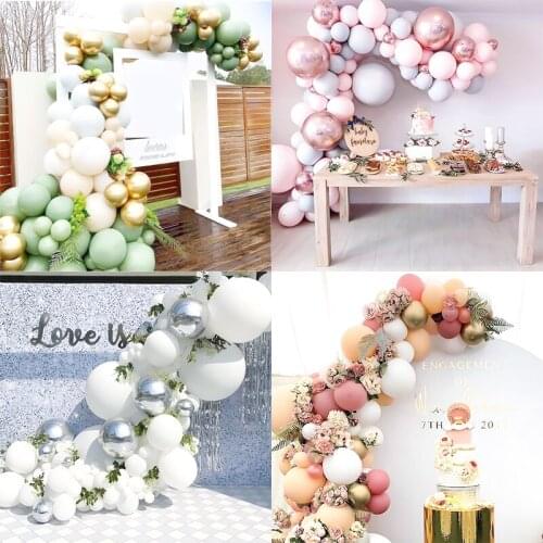 Wedding deco latex balloon kit birthday party decoration adult kids baby shower supplies ballons garland baloon arches diy chain