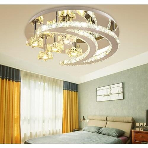 LED Xingyue Ceiling Light Creative Childrens Room Cartoon Lighting Warm Atmosphere Living Room Crystal Light WF107349