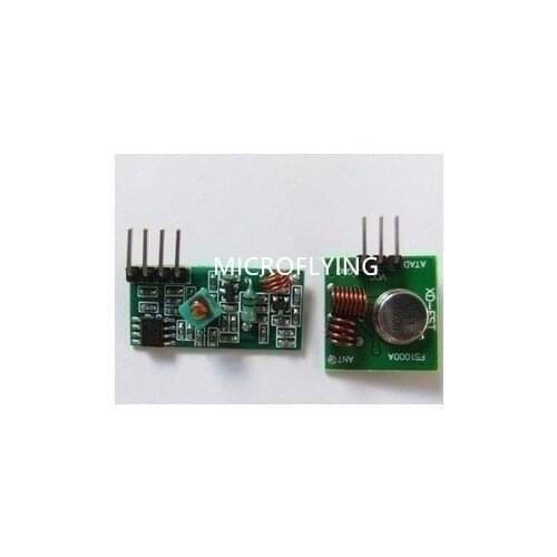 1PAIR=2PCS 433M 433 m super-regenerative module Wireless transmitting module anti-theft alarm transmitter receiver