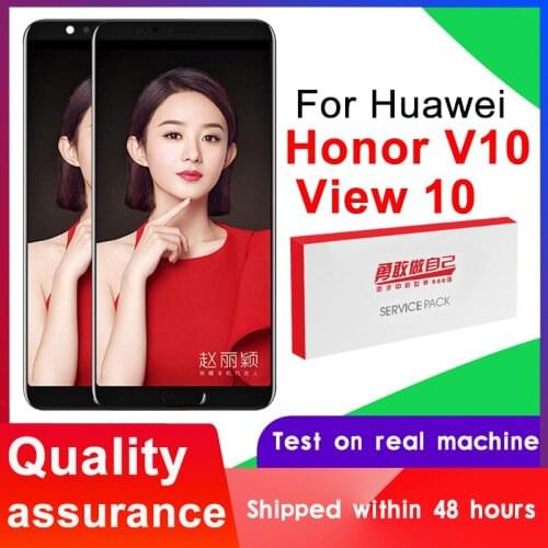 100% Tested 6.39'' For Huawei Honor V10 LCD Display Touch Screen Digitizer Assembly Replacement For BKL-AL00 BKL-AL20 / BKL