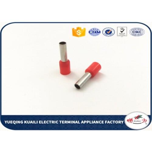 500 PCS INSULATED CORD END TERMINALS E2508 AWG 14 cable size 2.5mm tubular Pre - insulated terminals Cold pressed terminals