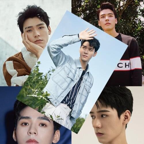 8 Pcs/Set Word of Honor Shan He Ling Posters Wall Stickers Gong Jun, Zhang Zhehan Star Photo Poster Fans Gift