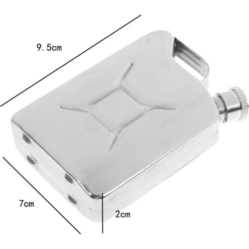 Cuticate Stainless Steel Flat Flasks