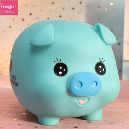 Bank Drop-Resistant Childrens Large Capacity Savings Bank Only-in-No-out Creative Birthday Gifts for Men and Women Money Box
