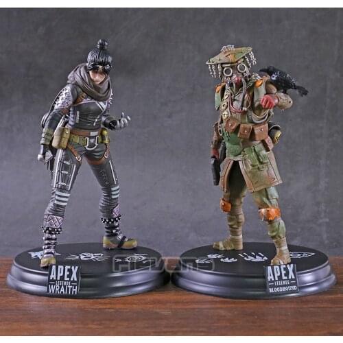 Hot Game Apex legends Wraith / Bloodhound PVC Statue Figure Collectible Model Toy