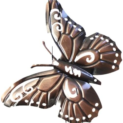 Butterfly Wind Chime Hanging Metal Wind Chime for Home Terrace Porch Garden or Backyard Home Decoration