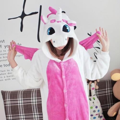 Dropship Adult High Quality Pink Unicorn Kigurumi Onesies Sleepwear Animal Anime Cartoon Pajamas Unicornio Cosplay Costumes