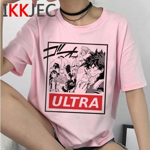 My Hero Academia Bakugou Boku No Hero Academia tshirt male graphic tees grunge vintage t-shirt streetwear plus size