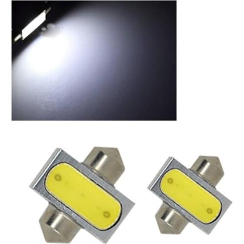 Factory direct sales foreign trade supply automobile LED high power reading license plate light vehicle ceiling 2w31mm-41mm