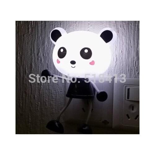 Gags & Practical Jokes Lanterns Baby Light Plug-in Electric Induction Panda Small Bedroom Can Night Of The Lantern Festival