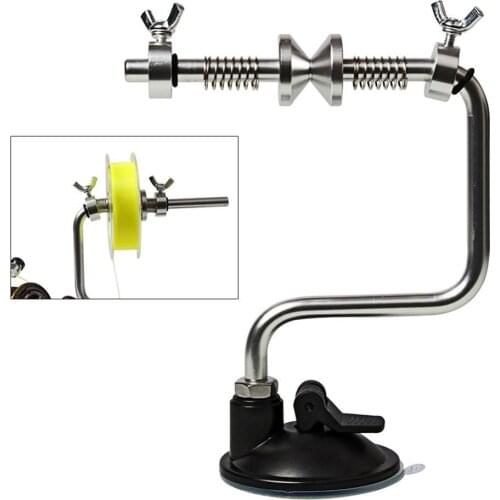 Fishing Line Spooler Portable Spooling Station System Fishing Reel Winder Baitcaster Fishing Line Spooling Accessories