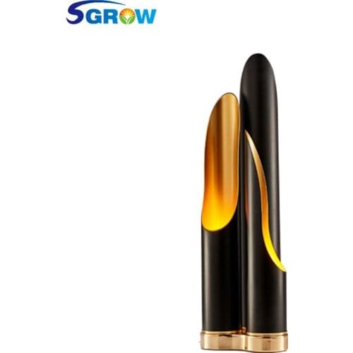 SGROW Modern Slant Opening Aluminum Pipe Light Fixture Table Lamps for Bedroom Living Room Dinning Room Desk Lamp LED Lights