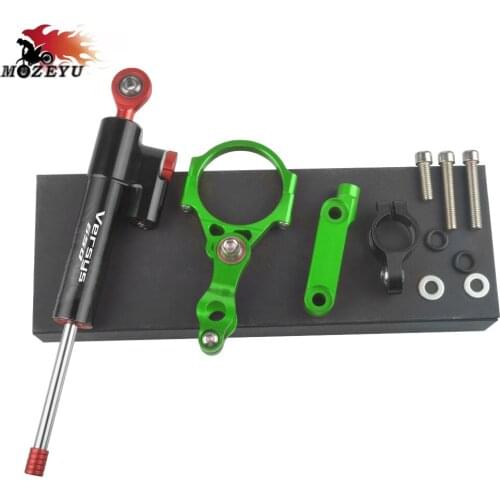 For Kawasaki VERSYS 650 Versys650 2015-2020 2019 2018 2018 2017 2016 Motorcycle Stabilizer Steering Damper&Mounting Bracket Kit