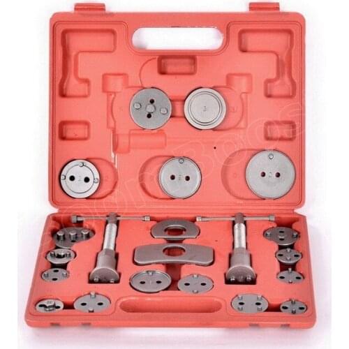 Brand New 21pc Universal Disc Brake Caliper Piston Pad Car Rewind Wind Back Auto Repair Tool Kit new arrival
