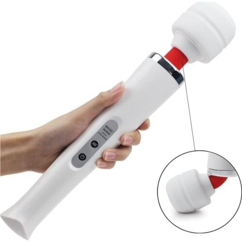 USB Magic Wand Dildo Vibrators For Women AV Stick Female Vagina G Spot Massager Clitoris Stimulator Adult Sex Toy Penis Pump