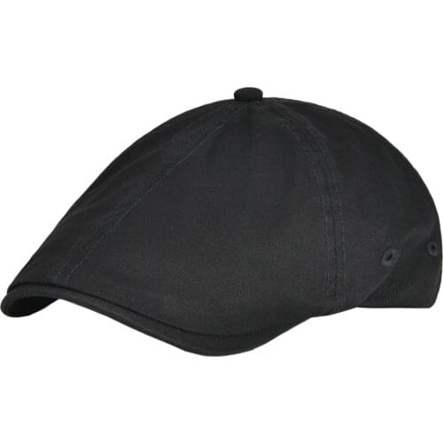 VOBOOM Summer Cotton Ivy Flat Cap Men Women Solid Casual Driver Cabbie Elastic Adjustable Boina Berets 062