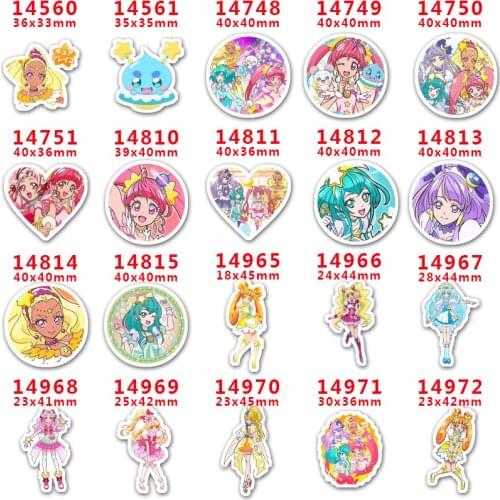 10 pcs Beautiful young girl Resin Flatback for Hair Bows Planar Resin Crafts Custom Resin for DIY Phone Decorations PR14560