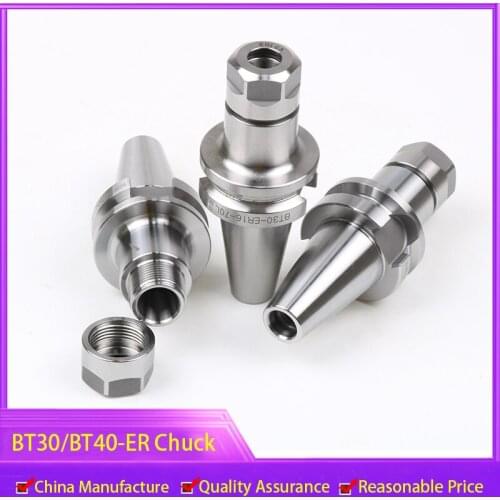 1CS BT30 bt40 ER16 ER20 ER25 ER32 60L 70L PRECISION 0.001 Collet Chuck Holder Toolholder CNC Milling Lathe for Spindle BT30
