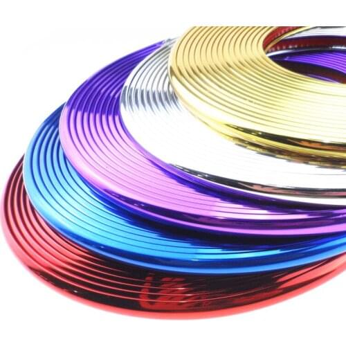 Car 8M Wheel Tire Car Interior Decoration Strip Auto Parts for Chevrolet Cruze TRAX Aveo Lova Sail EPICA Captiva Malibu Volt