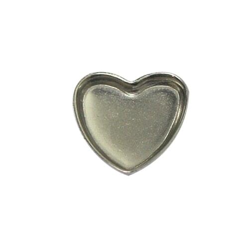 Beadsnice Stainless Steel Bezel Setting Heart Bezel Setting Diy Accessories Jewelry 38715