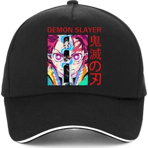 Demon Slayer Anime Baseball cap Funny Men women Japanese Anime hip hop hat Hot Kimetsu No Yaiba adjustable snapback hats