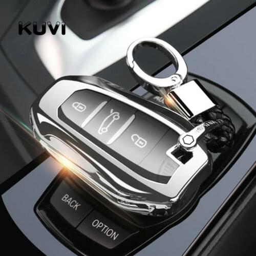 Car key case Soft TPU Smart Remote Key cover shell For Peugeot 208 308 508 for Citroen C4 Picasso DS3 DS4 DS5 DS6