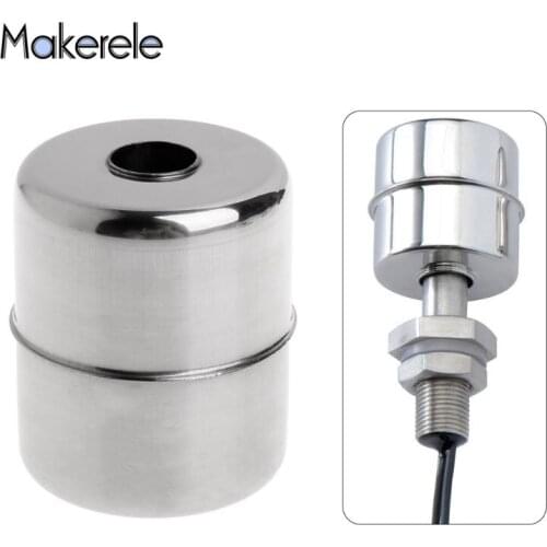 Mk 28 * 28 * 9.5 Water Flow Sensor Magnetic Float Liquid Level Switch Ball Stainless Steel Floating Ball Accessories