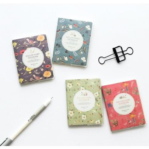 DL A lovely South Korean stationery cartoon bookmark of this portable Weekly Monthly Yearly Planner Organizer Notebook