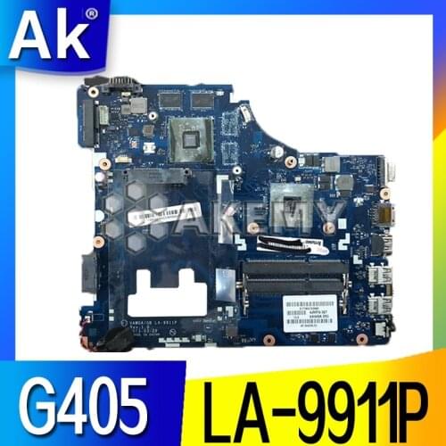 G405 LA-9911P For Lenovo G405 Laptop Motherboard LA-9911P Mainboard E1 cpu 100% tested fully work