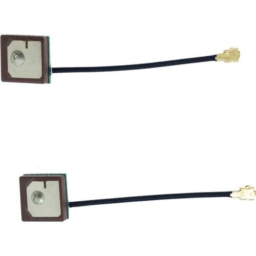 JINYUSHI GPS antenna 10cm GNSS active ceramics Antenna 21dBi 10*10*4.5mm IPEX U.fl internal For smart watch