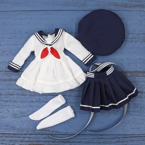 ICY DBS Blyth doll Outfits for 1/6 BJD Little Angel uniform clothes DREAM FAIRY DOLL girls anime suit SD girls gift