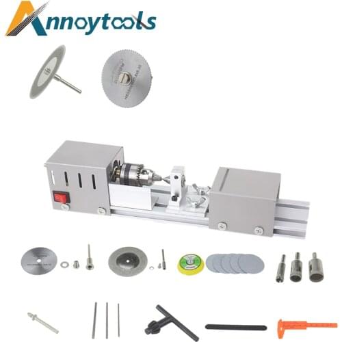 Multifunctional micro machine tool Punch and polishing bead ball bead machine Simple MINI woodworking DIY