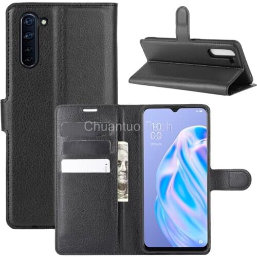 Fashion Wallet PU Leather Case Cover For OPPO Reno 3A Flip Protective Phone Back Shell With Card Holders