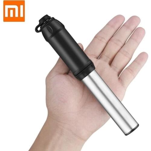 Brand for New Mini Aluminum alloy pump bicycle Basketball football portable high pressure inflatable tube Cycling accessories