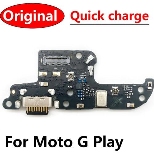 Original New Charger Board PCB Flex For Moto G Play USB Port Connector Dock Charging Ribbon Cable