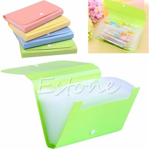 File Document Folder Bag Case Bills Receipts Pouch Card Holder Organizer