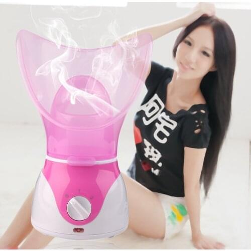 New Facial Spa Face Steamer Steam massage Cosmetology Machine Ion Deep Cleanser Mist Steam Sprayer Spa Beauty Instrument